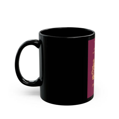 Jersey Passport - Black Coffee Mug-Go Mug Yourself