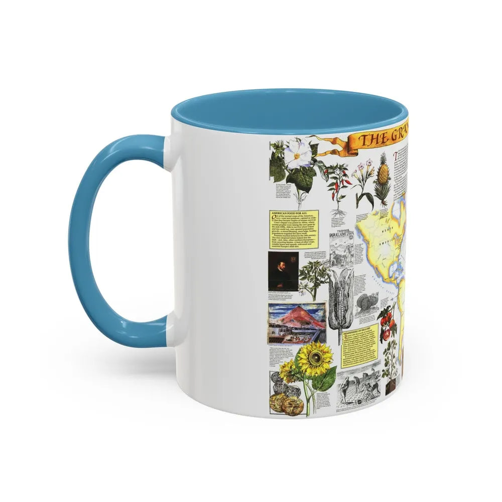 The Grand Exchange (1992) (Map) Accent Coffee Mug-Go Mug Yourself