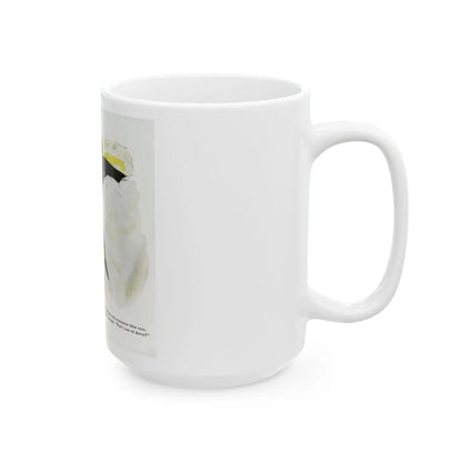 Dottie Looked At Marv, 1948 - White Coffee Mug-Go Mug Yourself