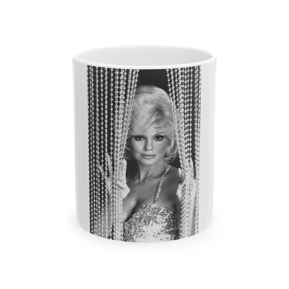 Loni Anderson #70 (Vintage Female Icon) White Coffee Mug-11oz-Go Mug Yourself