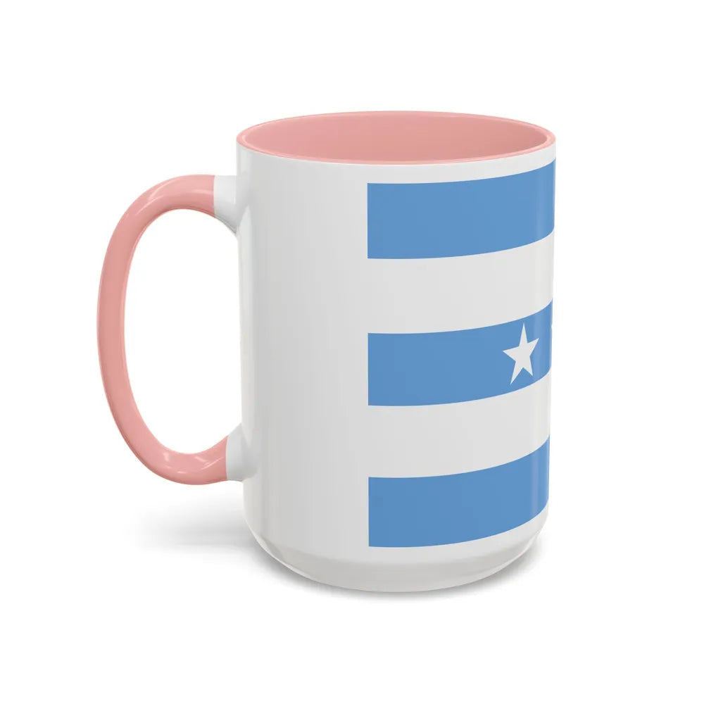 Flag of Guayaquil Ecuador - Accent Coffee Mug-Go Mug Yourself