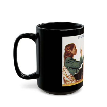 Drunk With Power, 1947 - Black Coffee Mug-Go Mug Yourself