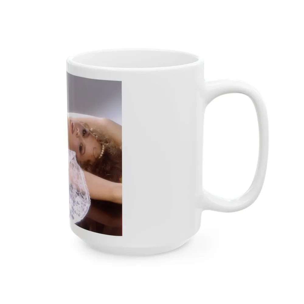 Linda Blair #335 (Vintage Female Icon) White Coffee Mug-Go Mug Yourself