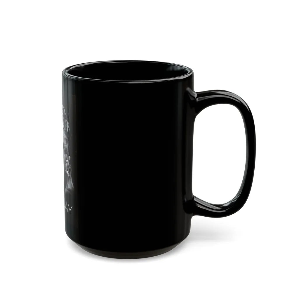 Corday advertisement, 1945 - Black Coffee Mug-Go Mug Yourself