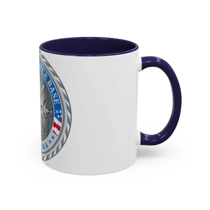 Tinker AF Base (U.S. Air Force) Accent Coffee Mug-Go Mug Yourself