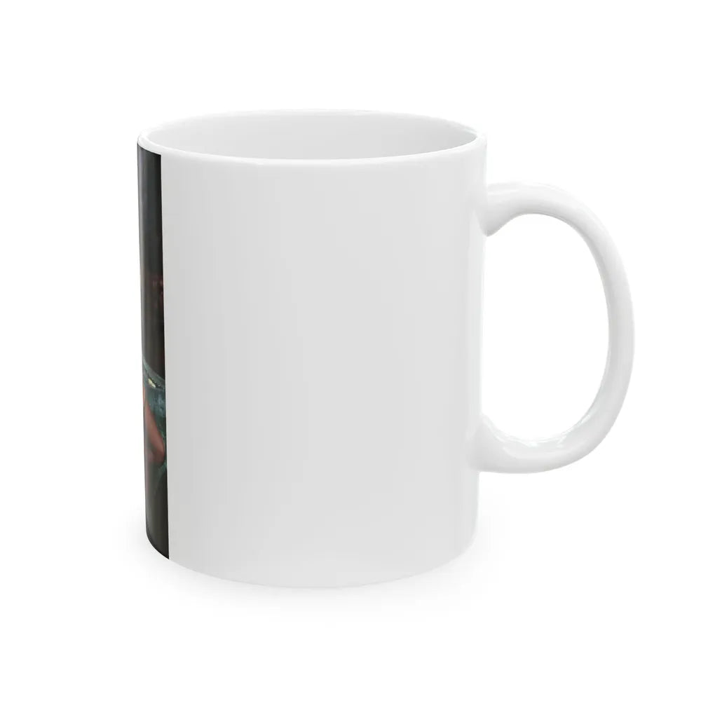 Ola Ray #03 (Vintage Female Icon) White Coffee Mug-Go Mug Yourself