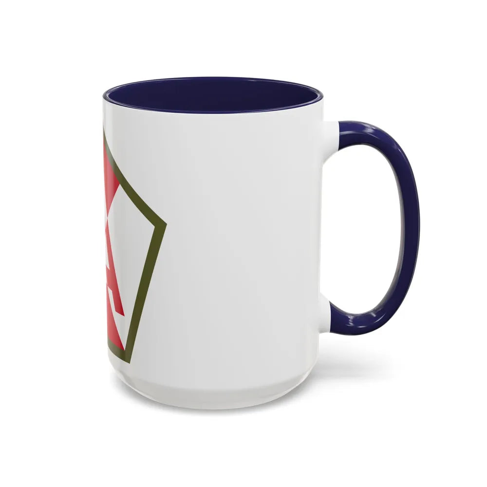 Fifteenth United States (U.S. Army) Accent Coffee Mug-Go Mug Yourself