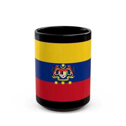 Flag of Federal Territories of Malaysia - Black Coffee Mug-15oz-Go Mug Yourself