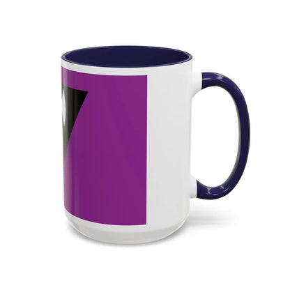 Labrys Lesbian Pride Flag - Accent Coffee Mug-Go Mug Yourself