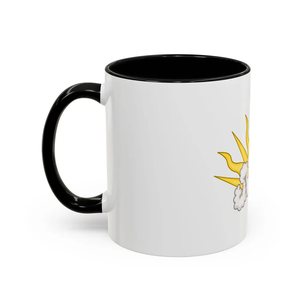 Sunburst Badge - Accent Coffee Mug-Go Mug Yourself