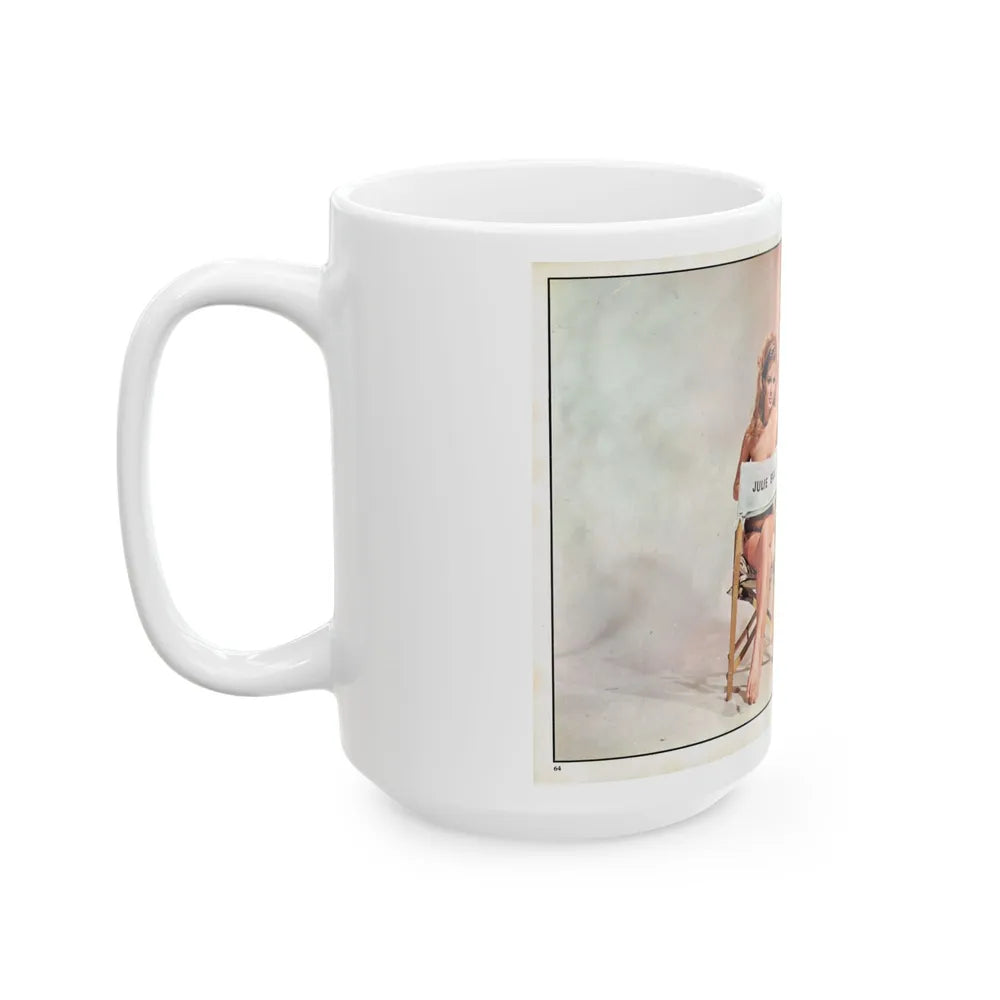 Julie Ege #210 (Vintage Female Icon) White Coffee Mug-Go Mug Yourself