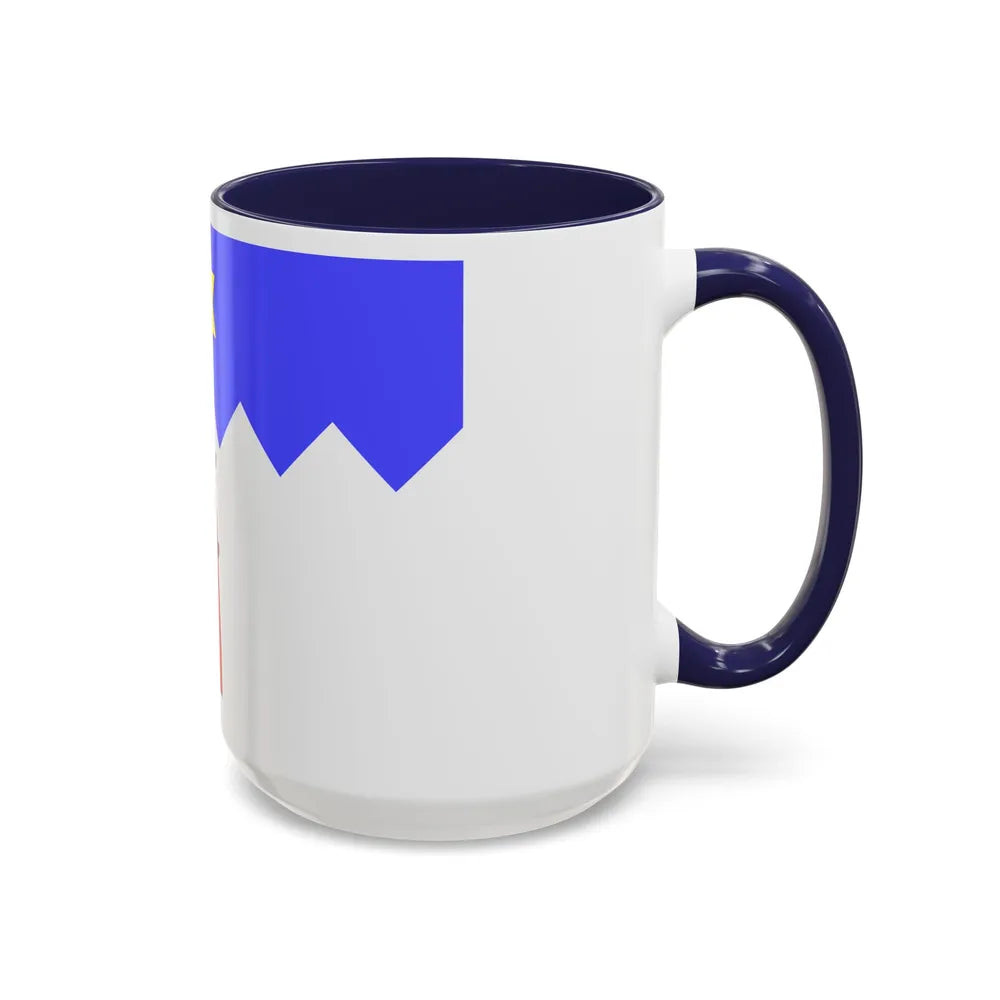 Flag of Gharb Malta - Accent Coffee Mug-Go Mug Yourself