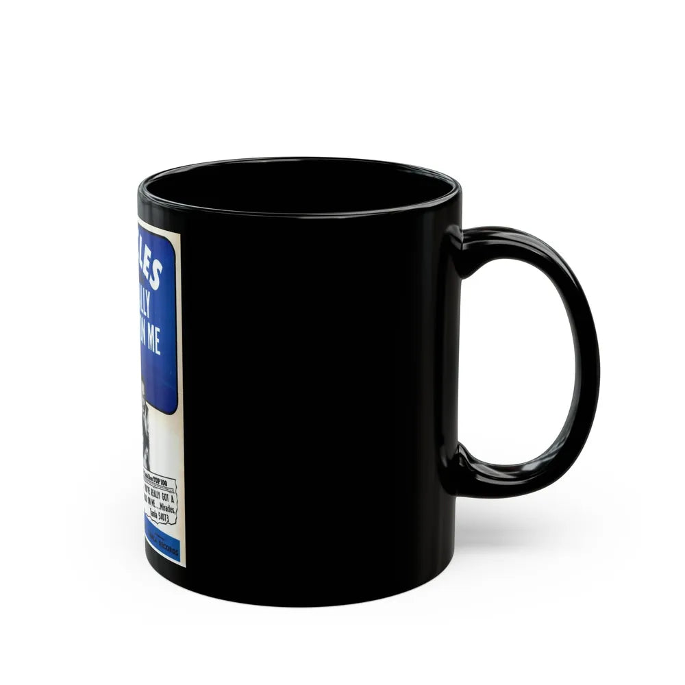 Miracles 1963 (Music Poster) Black Coffee Mug-Go Mug Yourself