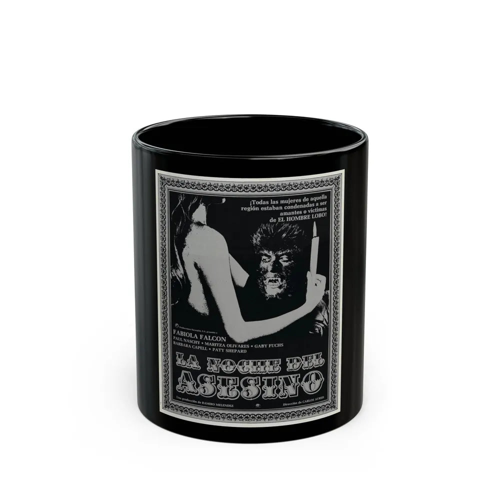 CURSE OF THE DEVIL 1973 Movie Poster - Black Coffee Mug-11oz-Go Mug Yourself