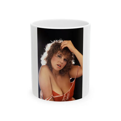 Linda Blair #107 (Vintage Female Icon) White Coffee Mug-11oz-Go Mug Yourself