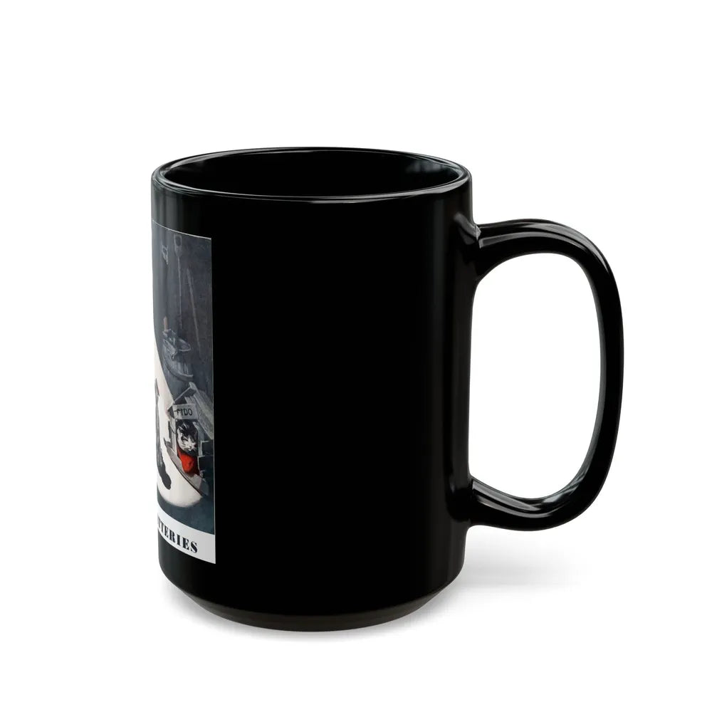 Eveready Batteries advertisement - Black Coffee Mug-Go Mug Yourself