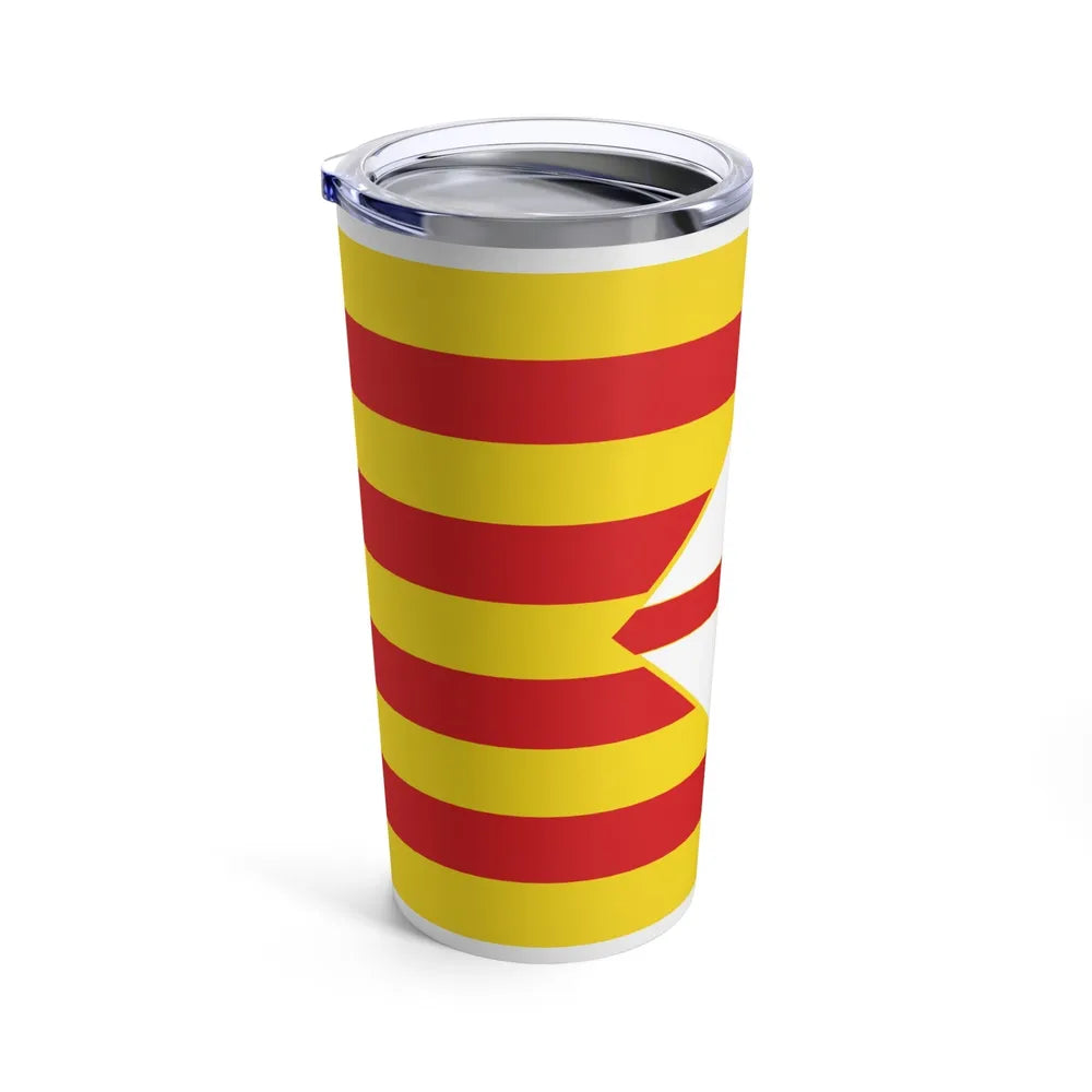 Flag of Barcelona - Tumbler 20oz-Go Mug Yourself