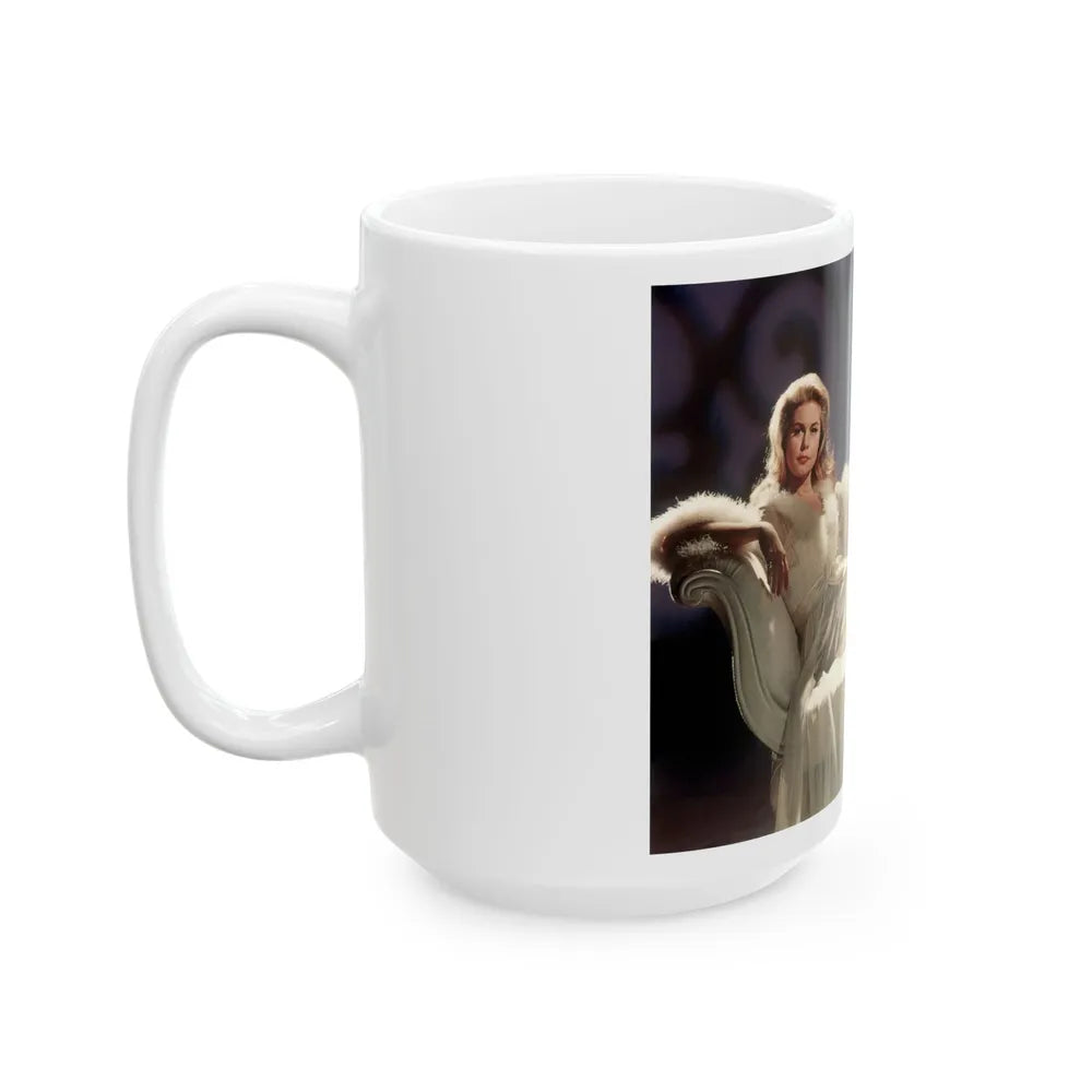 Elizabeth Montgomery #78 1 (Vintage Female Icon) White Coffee Mug-Go Mug Yourself