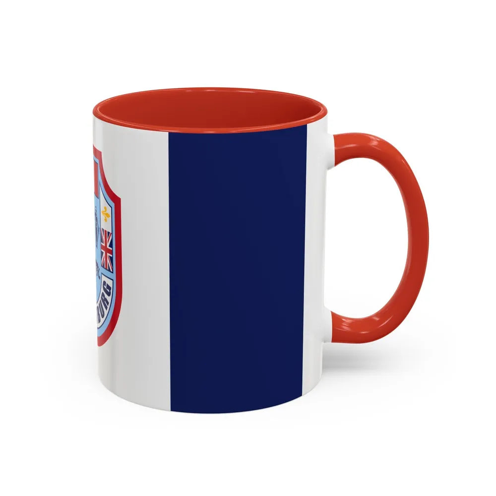 Flag of Amherstburg Canada - Accent Coffee Mug-Go Mug Yourself