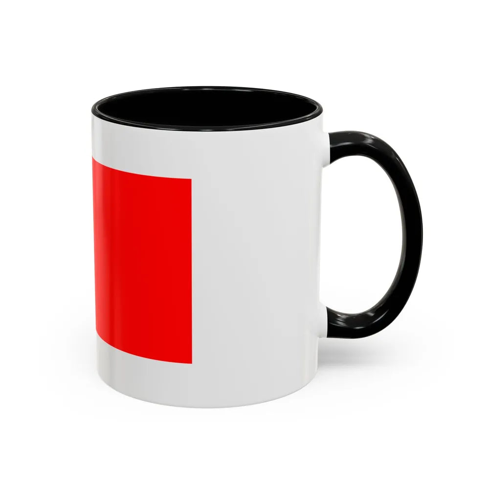 Flag of Hamrun Malta - Accent Coffee Mug-Go Mug Yourself