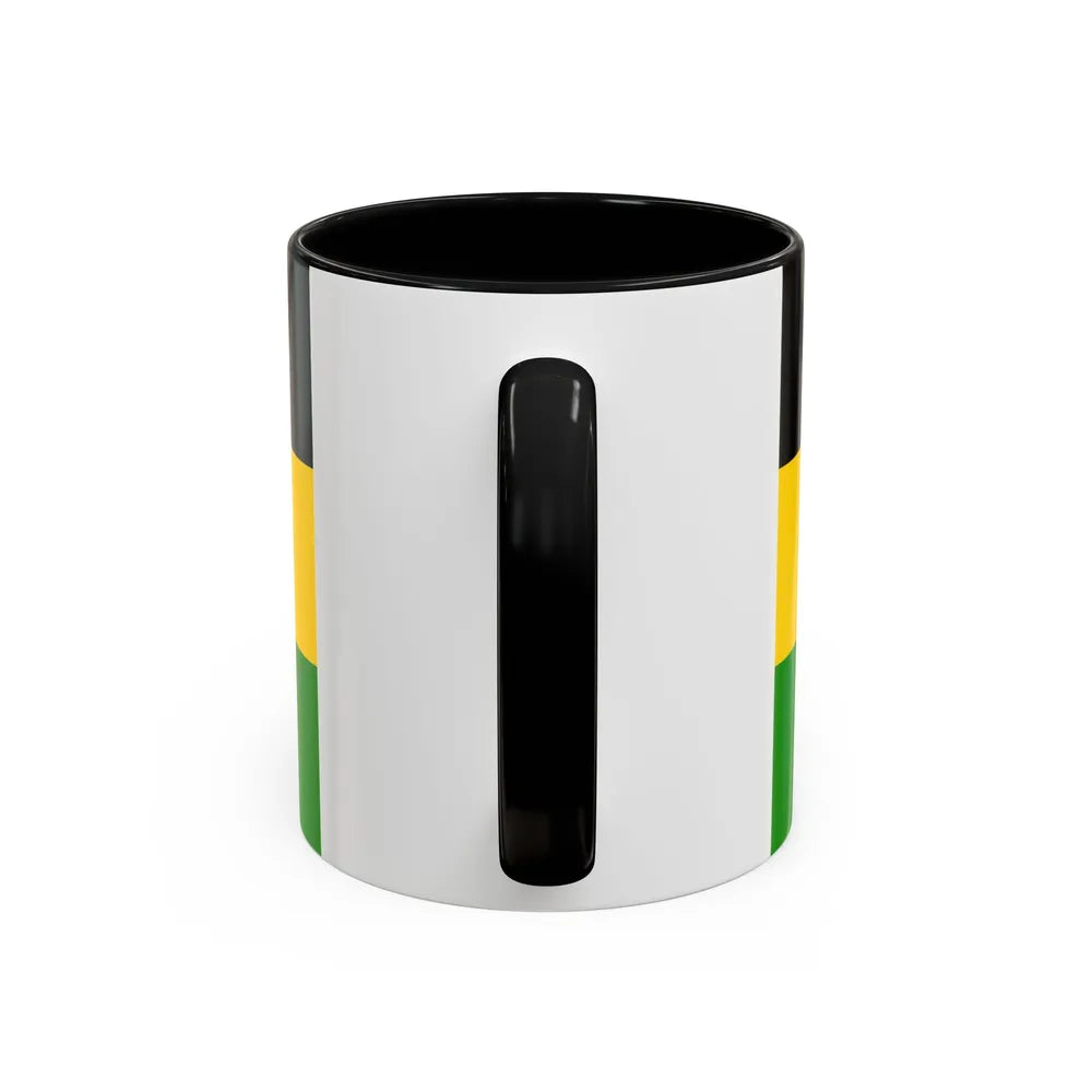 Flag of Coburg Germany - Accent Coffee Mug-Go Mug Yourself