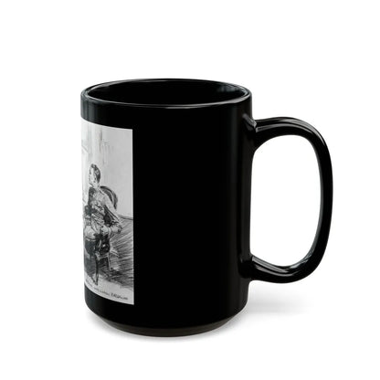 From Baseball to Boches, Collier's magazine interior illustration, May 11, 1918 - Black Coffee Mug-Go Mug Yourself