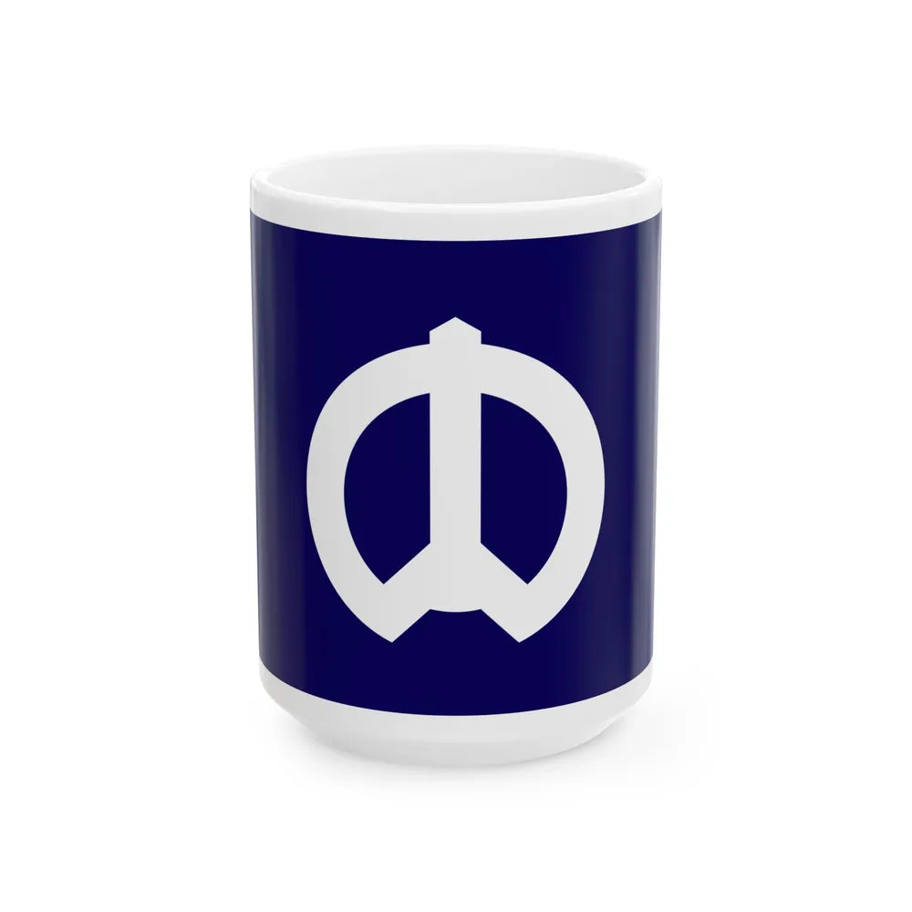 Flag of Nakano Tokyo Japan - White Coffee Mug-15oz-Go Mug Yourself