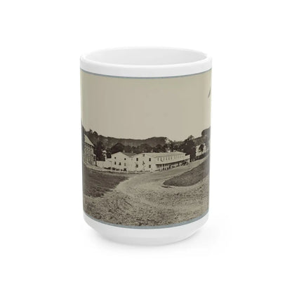 Artillery Depot, (Camp Barry) Near Washington, D.C. (U.S. Civil War) White Coffee Mug-15oz-Go Mug Yourself