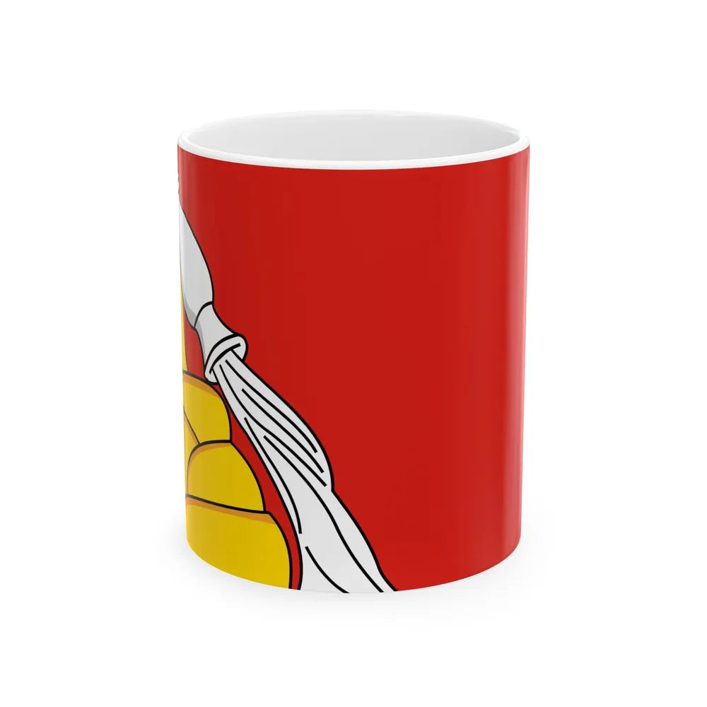 Flag of Voronezh Oblast Russia - White Coffee Mug-11oz-Go Mug Yourself