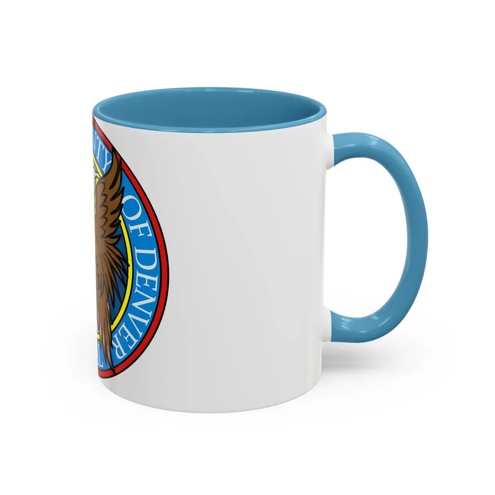 Seal of Denver - Accent Coffee Mug-Go Mug Yourself