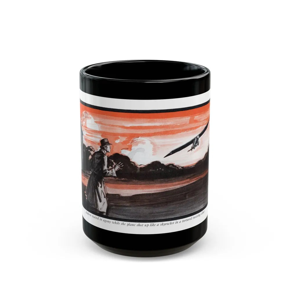 Driving Mists (1), McCall's magazine, March 1930 - Black Coffee Mug-15oz-Go Mug Yourself