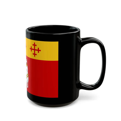 Flag of Warwickshire UK - Black Coffee Mug-Go Mug Yourself