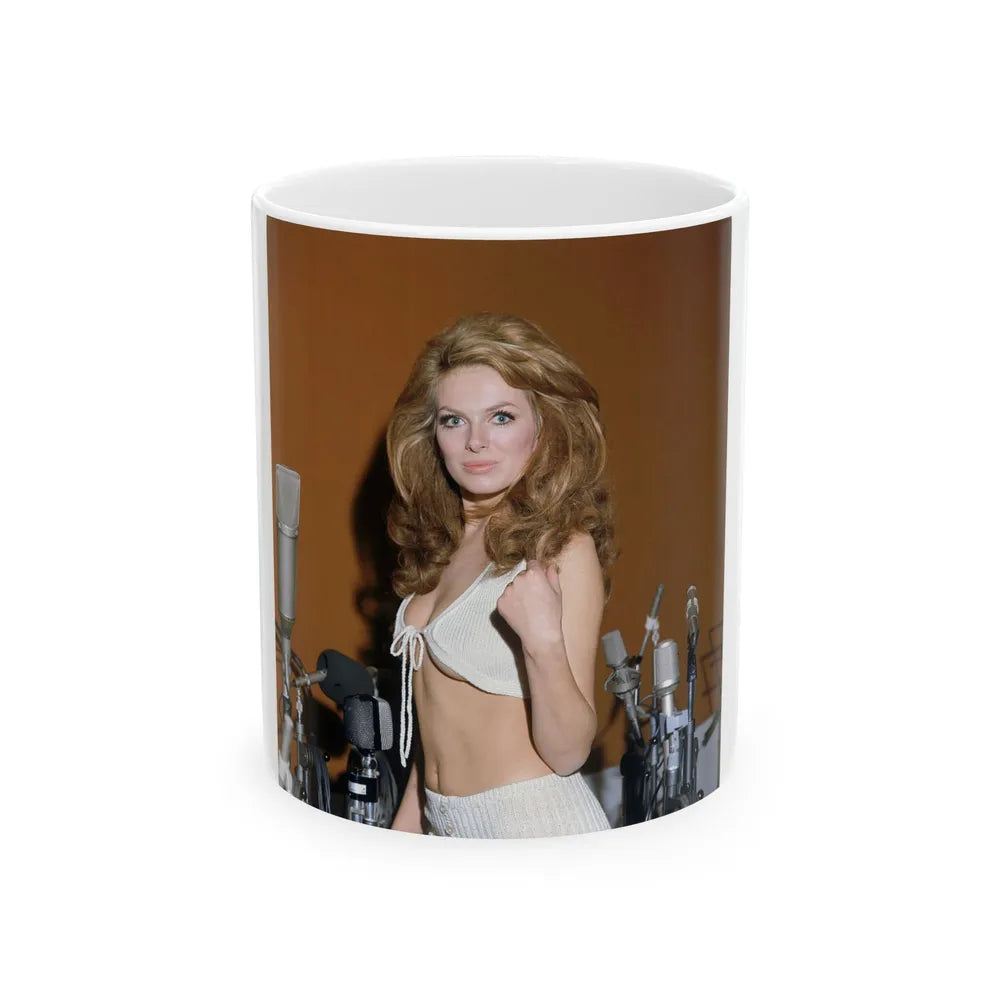 Julie Ege #220 (Vintage Female Icon) White Coffee Mug-11oz-Go Mug Yourself