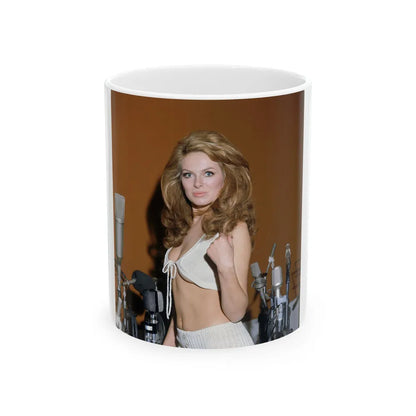 Julie Ege #220 (Vintage Female Icon) White Coffee Mug-11oz-Go Mug Yourself