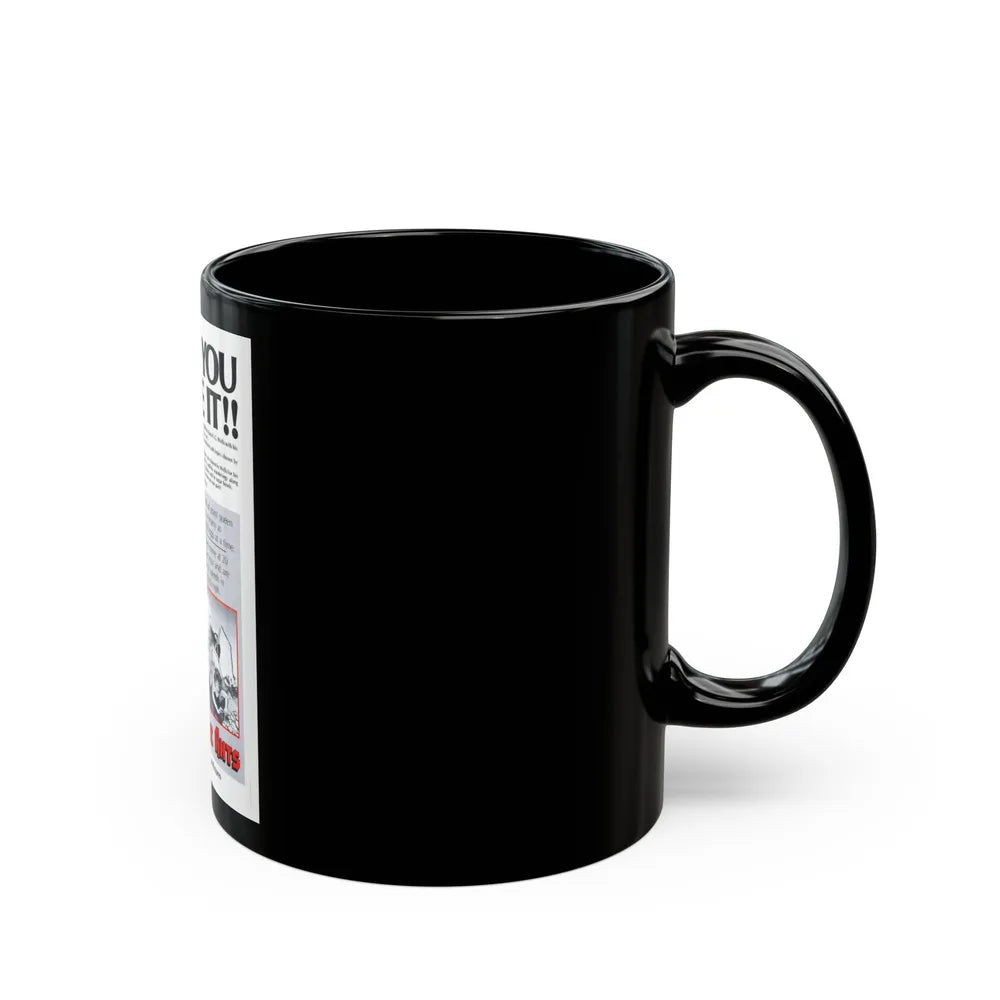 EMPIRE OF THE ANTS (TEASER) 1977 Movie Poster - Black Coffee Mug-Go Mug Yourself