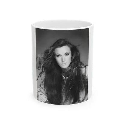 Jane Seymour #71 (Vintage Female Icon) White Coffee Mug-11oz-Go Mug Yourself