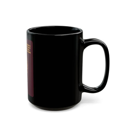 Macedonian Passport (Type B) - Black Coffee Mug-Go Mug Yourself