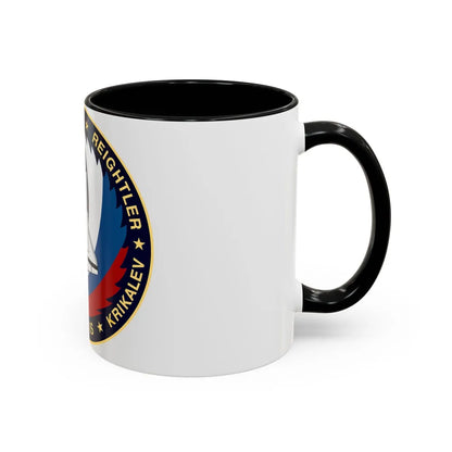 STS 60 (NASA) Accent Coffee Mug-Go Mug Yourself