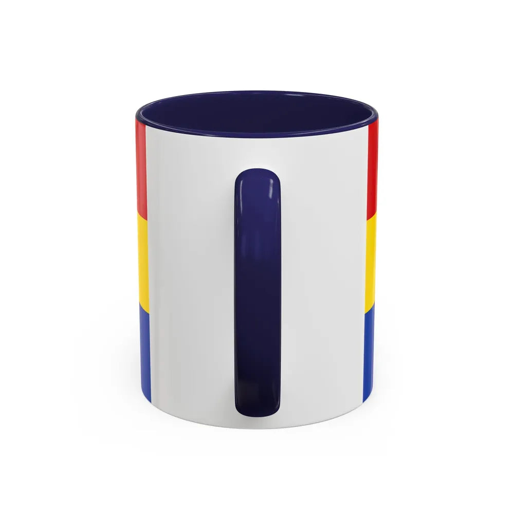 Flag of Emsland Germany - Accent Coffee Mug-Go Mug Yourself