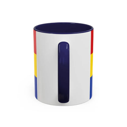 Flag of Emsland Germany - Accent Coffee Mug-Go Mug Yourself