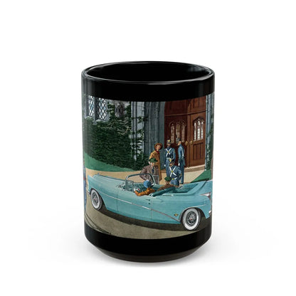 Buick Skylark, Esquire magazine, November 1954 - Black Coffee Mug-15oz-Go Mug Yourself