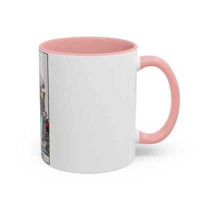 The King of Cups (Tarot Card) Accent Coffee Mug-Go Mug Yourself