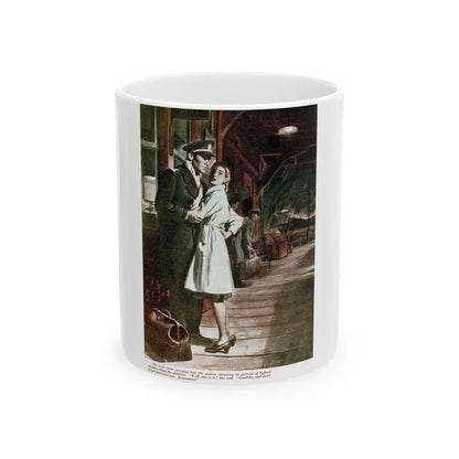 Don't Forget That I Love You, Redbook, May 1945 - White Coffee Mug-11oz-Go Mug Yourself