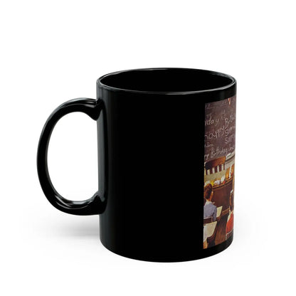 Rockwell1 (12) - Black Coffee Mug-Go Mug Yourself