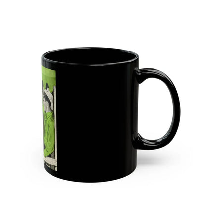 Frame For A Beauty, 1946 - Black Coffee Mug-Go Mug Yourself