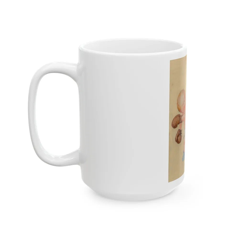 Boxing the World - White Coffee Mug-Go Mug Yourself