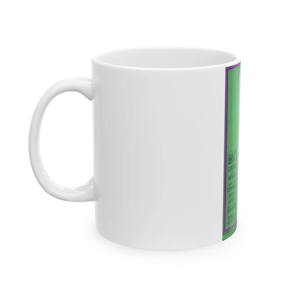 Love 1967 Poster (Music Poster) White Coffee Mug-Go Mug Yourself