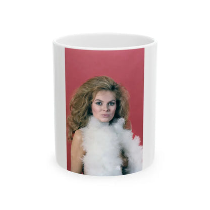 Julie Ege #148 (Vintage Female Icon) White Coffee Mug-11oz-Go Mug Yourself