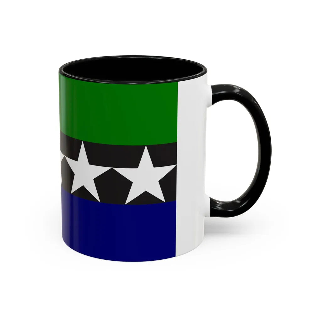 Flag of Aimeliik Palau - Accent Coffee Mug-Go Mug Yourself