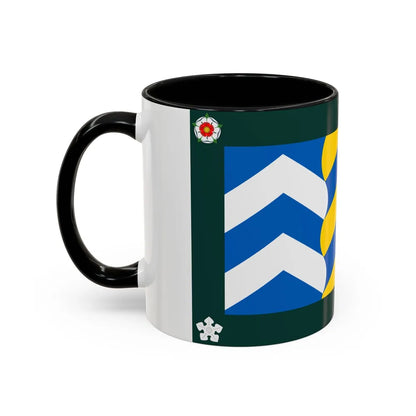 Flag of Cumbria UK - Accent Coffee Mug-Go Mug Yourself